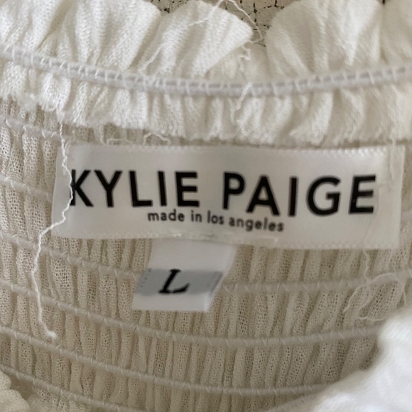 White Palazzo Pants - Picture 3 of 4